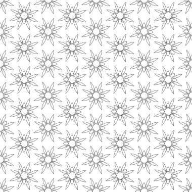 Mandala süsler ile soyut vintage sorunsuz arka plan. 