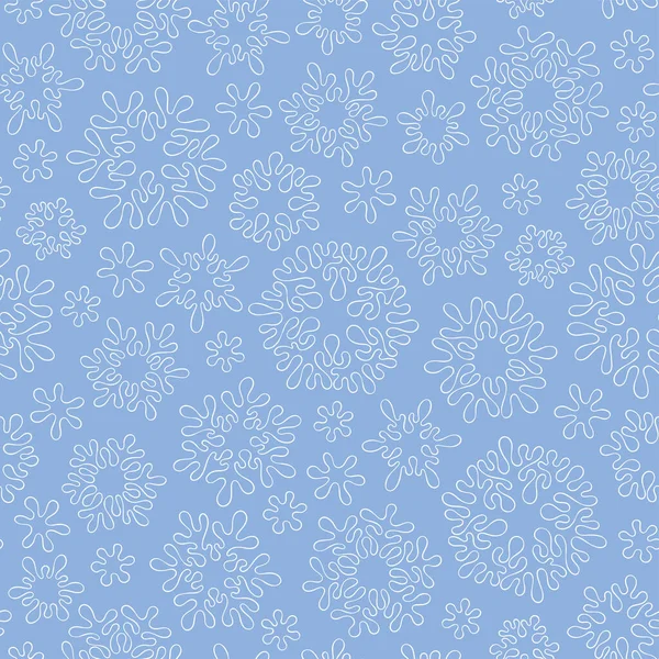 Noel sorunsuz doodle desen kar taneleri ile