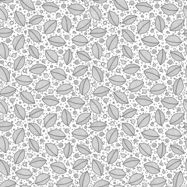 Yetişkinler için boyama kitabı sayfası, doodle. 