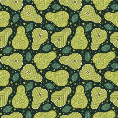 Frash armut modern güzellik karalama kusursuz desen. 