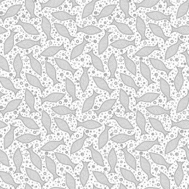 El çizimi vektörsüz desenli komik balıklar. 