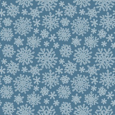 Noel sorunsuz doodle desen kar taneleri ile