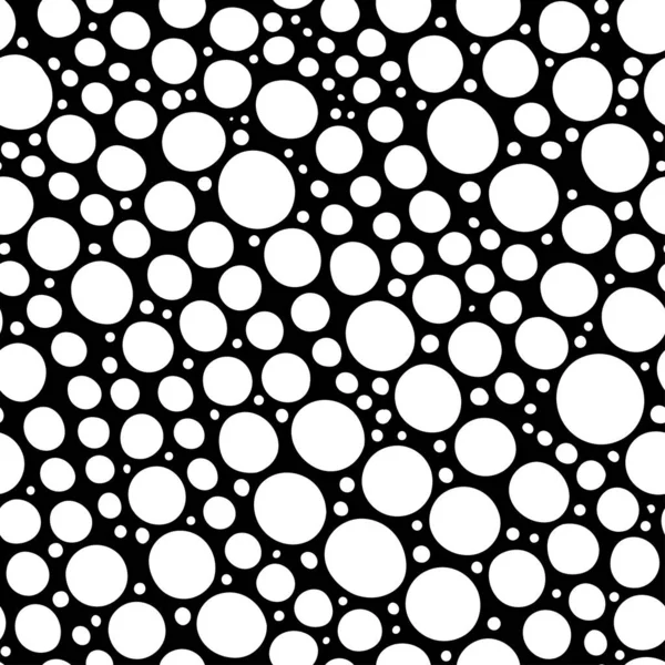 Decoratieve Zwarte Naadloze Rand Patroon Vector Illustratie Met Abstracte Golven — Stockvector