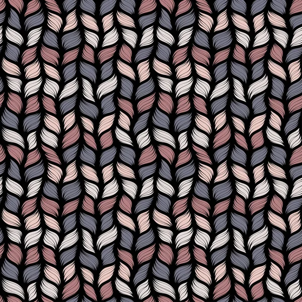 Kahverengi kenevir tüvit kumaş dokusu arka planı. Battaniye dikişsiz desen. Ev yapımı sahte yünlü kumaş yapı tekstili. Her yerde iplik melanjı var..