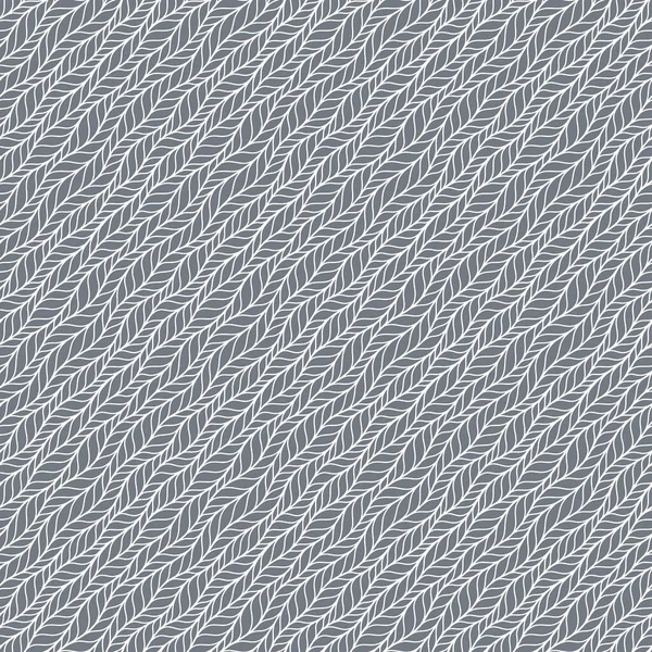 Gris Motif Vectoriel Audacieux Sans Couture Avec Tissu Chandail Stylisé — Image vectorielle