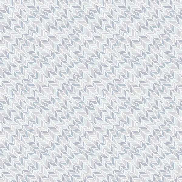 Сірий Безшовний Візерунок Косами Нескінченна Текстура Стилізована Светрна Тканина Текстура — стоковий вектор