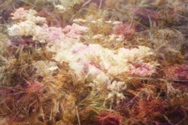 Soyut kolaj desenli arkaplan