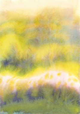 Suluboya desen boya. Renkli soyutlama