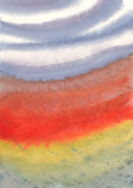 Suluboya desen boya. Renkli soyutlama