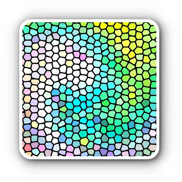 Muster Hintergrunddesign Farbe Form Und Form — Stockfoto