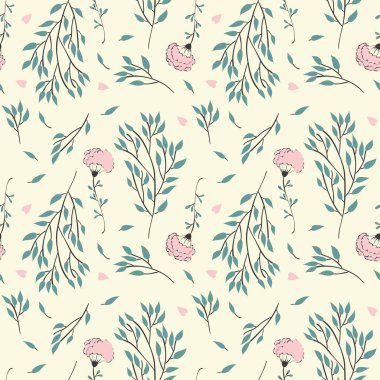 çiçek desenli arka plan 