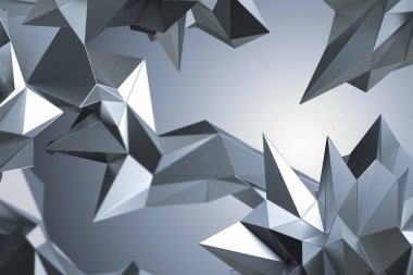 3D render dijital illüstrasyon