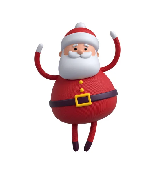 Santa Claus cartoon character — Stock Photo, Image