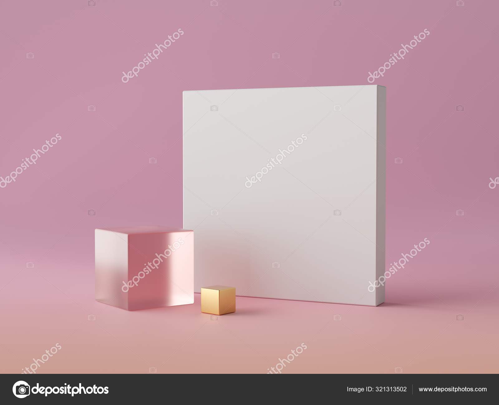 Download 3d Abstract Modern Minimal Background White Square Canvas Isolated On Pink Crystal Glass Block Golden Cube Cubic Decor Fashion Minimalistic Scene Simple Clean Design Blank Feminine Mockup Stock Photo Image By C