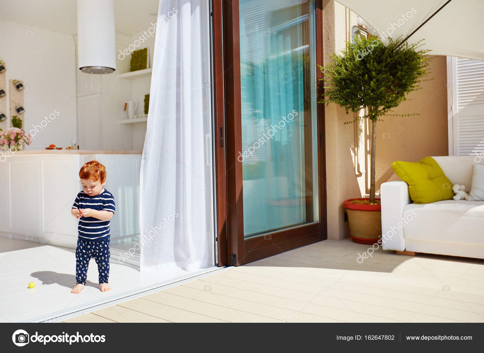 Veranda ve çatı ile banyo Veranda ve çatı ile banyo
