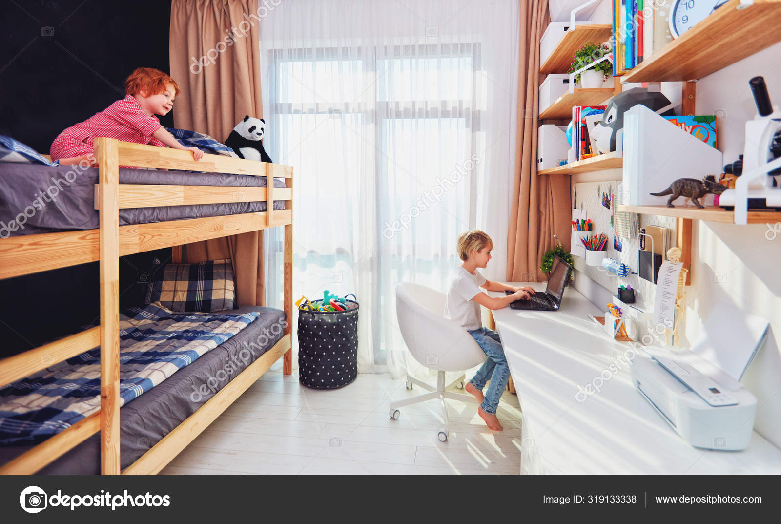 shelves kids bedroom