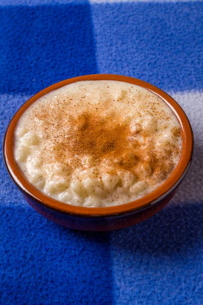 Maíz Blanco Cocinado Con Leche Conocida Como Canjica Canjico Mungunza —  Fotos de Stock