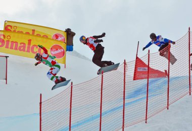 Snowboard World Cup  clipart