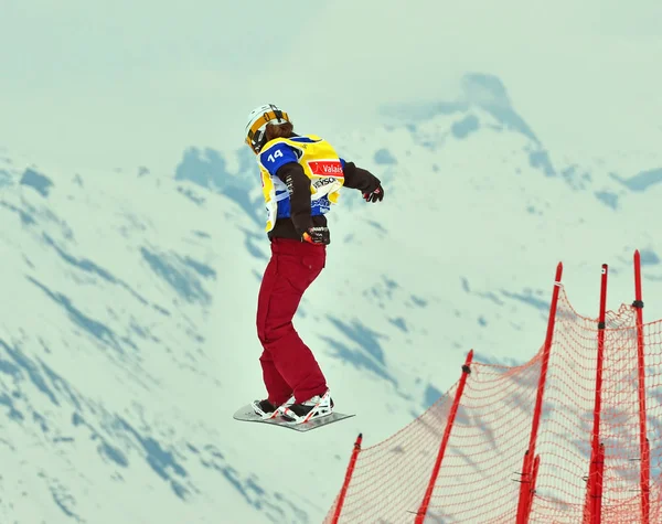 Coppa del mondo di snowboard — Foto Stock