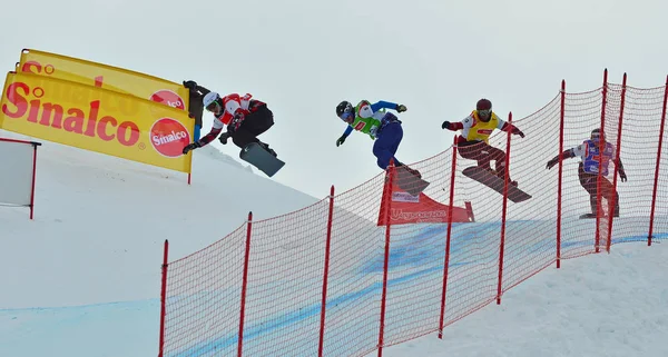 Copa del mundo de snowboard — Foto de Stock