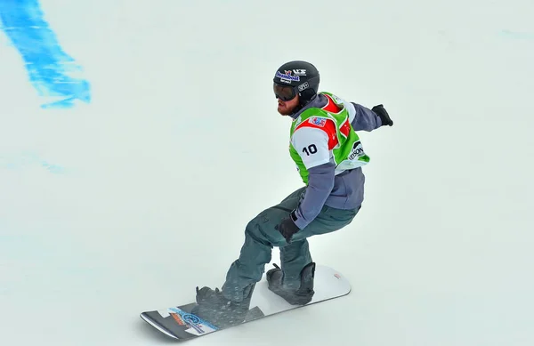 Copa do mundo de snowboard — Fotografia de Stock
