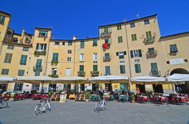 Lucca 'daki Piazza St Maria Bianca