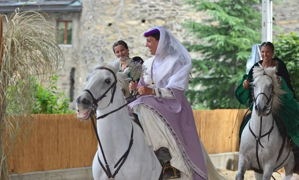 Saillon medeltida Festival — Stockfoto