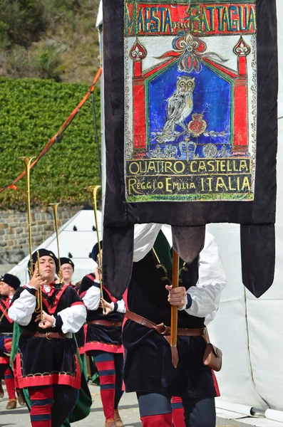 Saillon medeltida Festival — Stockfoto