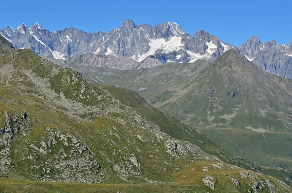 Mont blanc vonulata — Stock Fotó