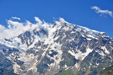 İtalyan Alpleri'nde Monte Rosa 