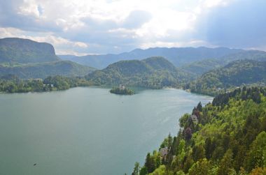 Lake Bled ve ada Bled