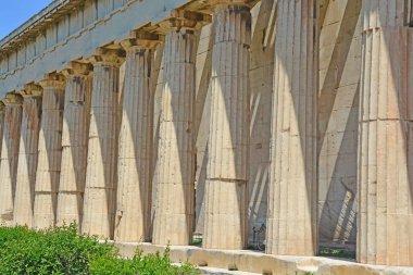 Ayrıntı Dorik sipariş sütun