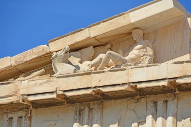 Parthenon Güney doğu köşesinde