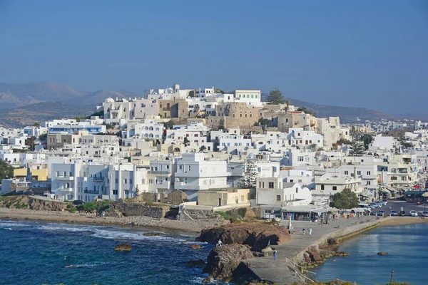 A cidade de Naxos — Fotografia de Stock