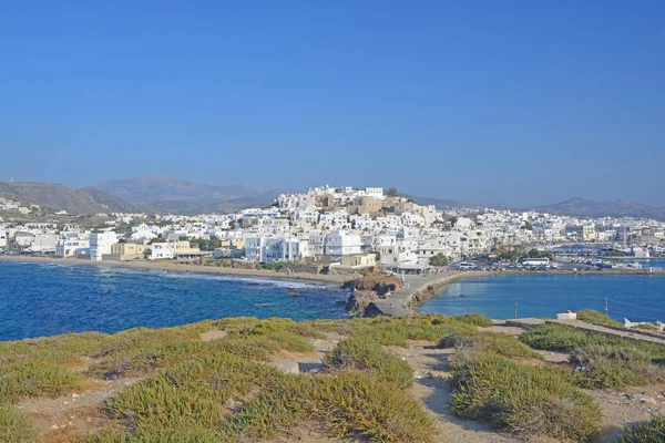 Die Stadt Naxos — Stockfoto