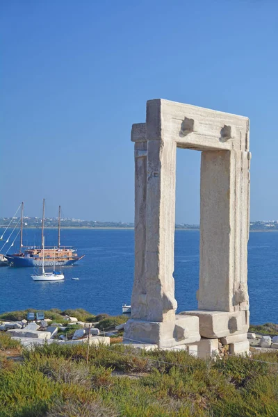 Temple of Apollo, Naxos — Stock Photo, Image