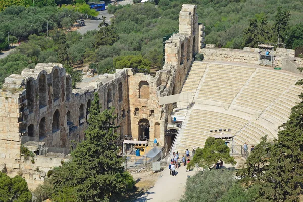 Herodes Atticus'un Odeonu — Stok fotoğraf