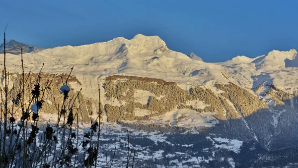 Mont Gond acima de Sion — Fotografia de Stock