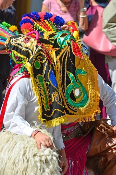 Evolene Suíça Agosto Grupo Folclórico Equatoriano Quito Trajes Tradicionais Agosto — Fotografia de Stock