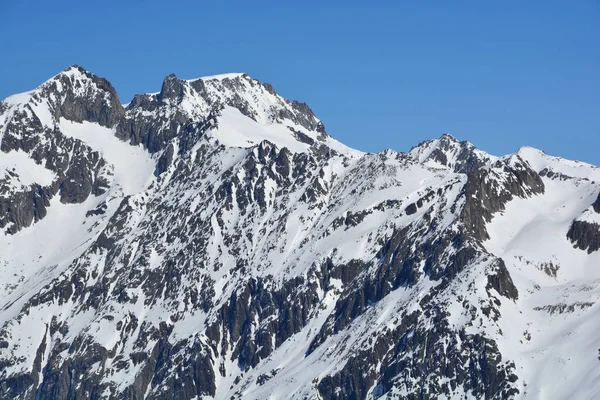 Setzehorn Berner Alpen Zwitserland Vanuit Het Zuiden Gezien Winter — Stockfoto