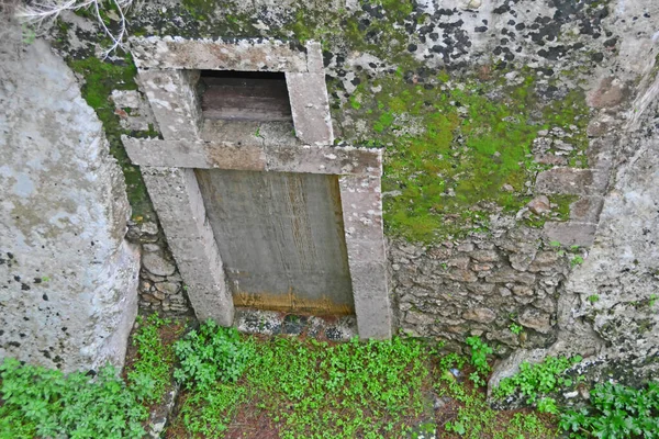 Falsamente Identificato Tomba Archimede Nella Necropoli Grotticelli Siracusa Sicilia — Foto Stock