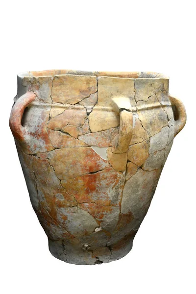 Muy Grande Antigua Edad Del Bronce Temprana Período Castelluccio Tarro — Foto de Stock