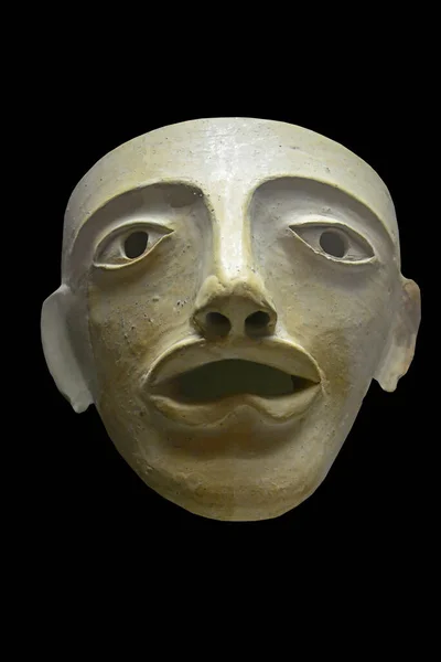 Máscara Barro Grega Antiga 500 Anos Encontrada Sicília Usada Por — Fotografia de Stock