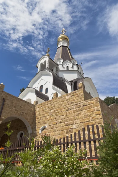 Adler Krasnodar Region Federacja Rosyjska Lipca 2016 Świątynia Święty Twarz — Zdjęcie stockowe