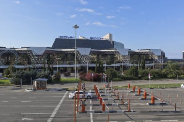 Sochi Havaalanı, Adler, Krasnodar bölgesi, Rusya bir bölgeden çıkış noktasında