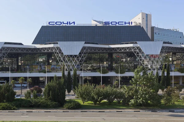 Sochi internationell flygplats, Adler, Krasnodar region, Ryssland — Stockfoto