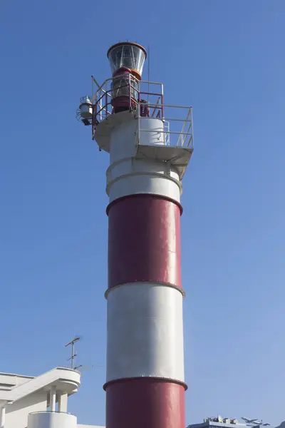 Adler Deniz Feneri Closeup Soçi Krasnodar Bölgesi Rusya Federasyonu — Stok fotoğraf