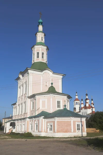 Chiesa della Natività nella città di Totma, Vologda — Foto Stock