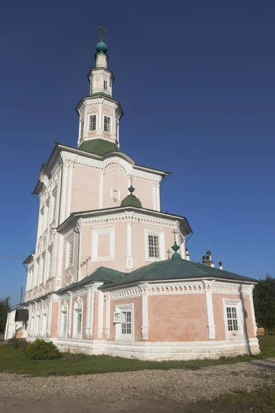 Christmas kerk in de stad van Totma, Vologda regio — Stockfoto