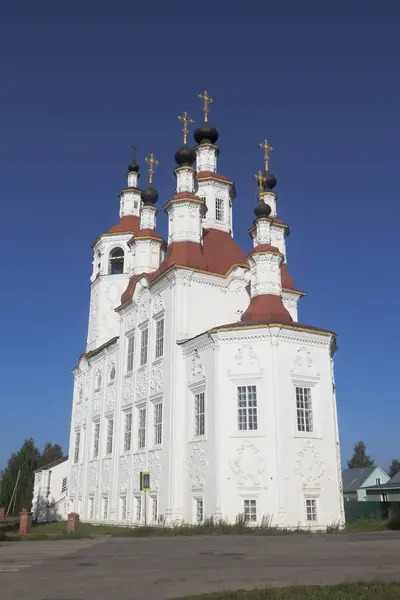 Templet entré Herren in i Jerusalem i Totma, Vologda regionen — Stockfoto